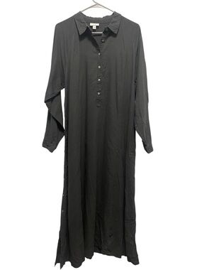 j jill black linen dress J. Jill | Dresses | J Jill Pure Jill Black Pearl Embroidered Sleeveless Linen Maxi Dress Medium
